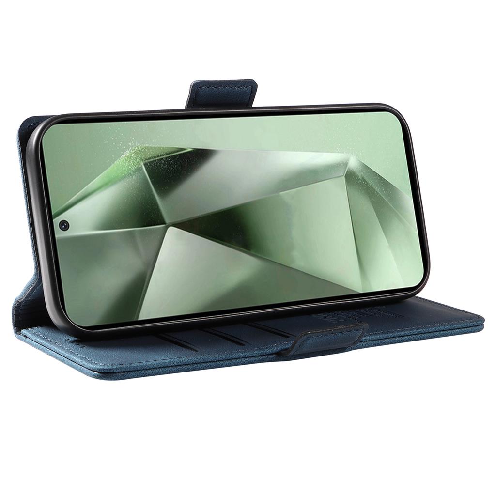 For Samsung Galaxy S24 FE Case Skin-Touch Wallet Leather Phone Cover