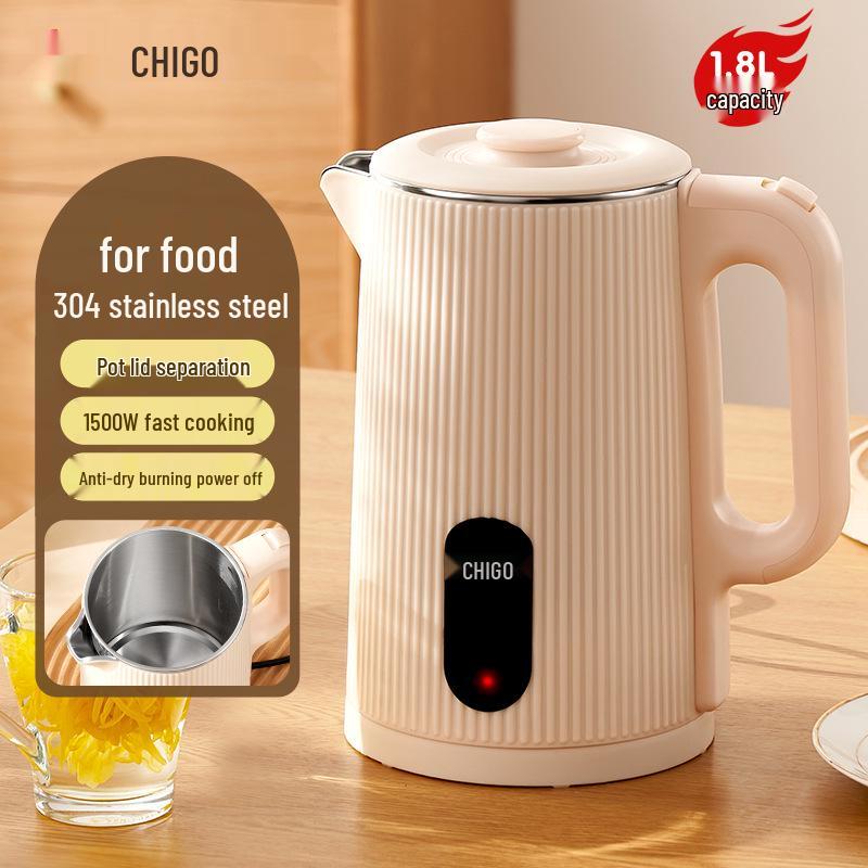 

Zhigao 1.8L Electric Kettle, Auto Power-Off, Ideal for Home, Hotel, Office.