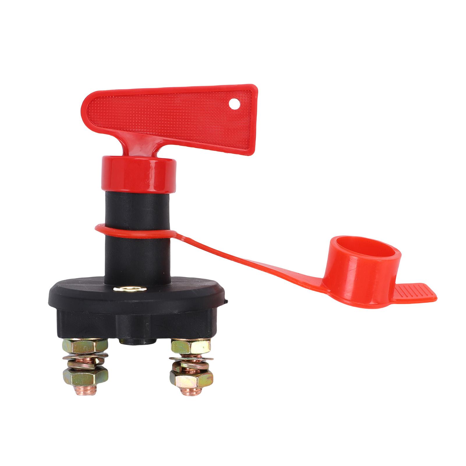 

2 Pcs Battery Disconnect 12V 24V Battery Power Cut Off with 4 Keys for Car Boat RV ATV Truck