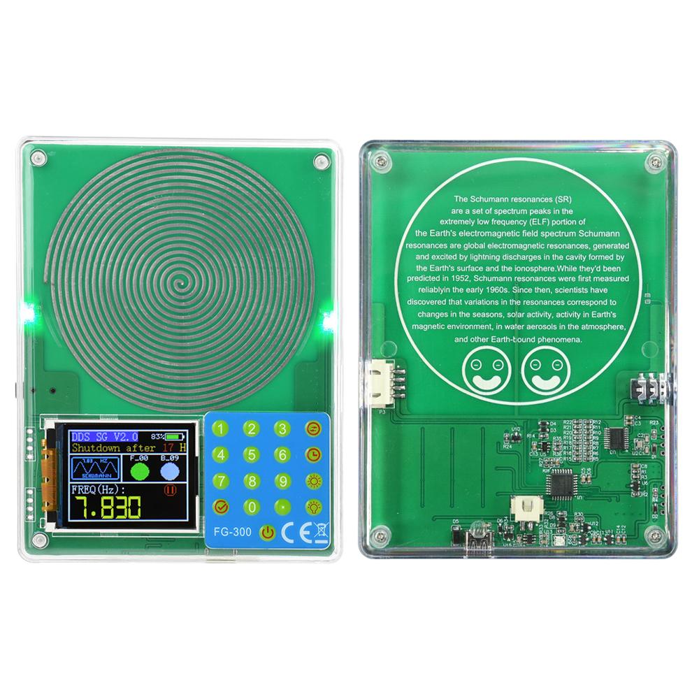 FG-300 DDS Signal Generator 0.001Hz-200KHz 1.8 inch color screen signal generator Sine wave, square wave, sawtooth wave, etc.