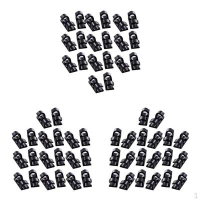 60Pcs Self Adhesive Wire Tie Cable Clips Clamps Holder GPS