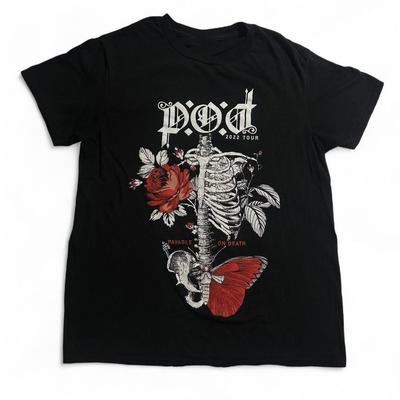 BACCELLO. Payable On Death Tour 2022 Maglietta Banda Nu Metal SEG_507 T-Shirt Unisex