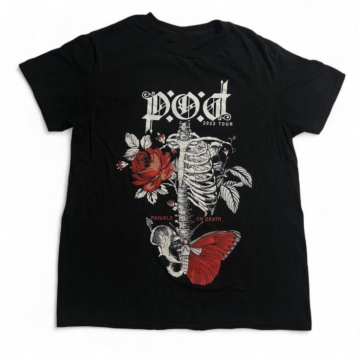 P.O.D. Payable On Death 2022 Tour Nu Metal Band Shirt SEG_507 Unisex T-Shirt XL