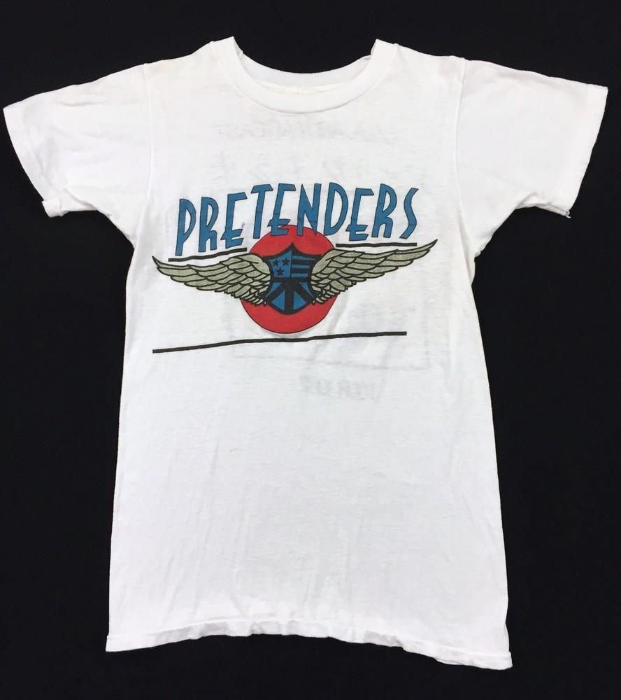 Merry Christmas The Pretenders Band 100% Cotton White Full Shirt  ES044 Unisex T-Shirt XXXL