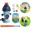Cute Fire Water Sprinkler Baseball Toy Summer Garden Lawns Water Toys for Boys Girls Summer Backyard Lawn Pool Party Fun