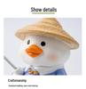 Creative Aquarium Landscape Ornaments: Cute Animals & Flowing Water Micro-Decor for Healing Fish Ponds