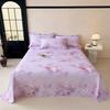 Premium 100% Long-Staple A-Grade Pure Cotton Satin Bed Sheet for Dorms