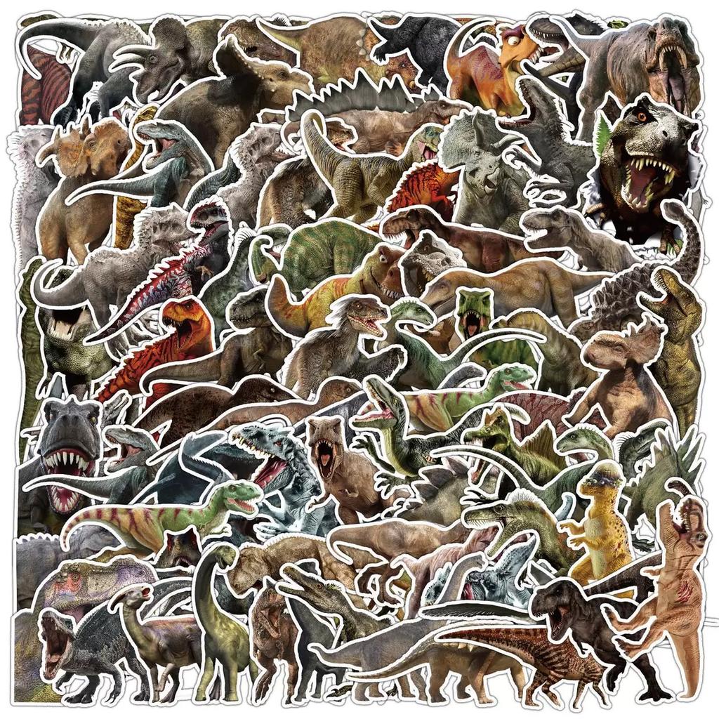 10/50/100pcs Mixed Adorable Humorous Zoo Wild Animals Stickers Aesthetic Designed For Children Toy DIY Skateboard Laptop Phone Car Decals Sticker