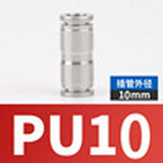 304 Stainless Steel Pneumatic Quick Connectors: High-Pressure Resistant Straight Reducer and Quick Connect Tee