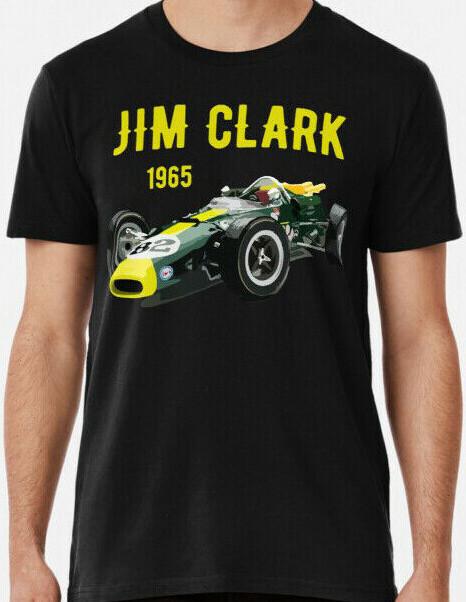 Jim Clark 1965 Lotus Formule 1 F1 Grand Prix GP Lewis Hamilton Ayrton Tričko Unisex Tričko