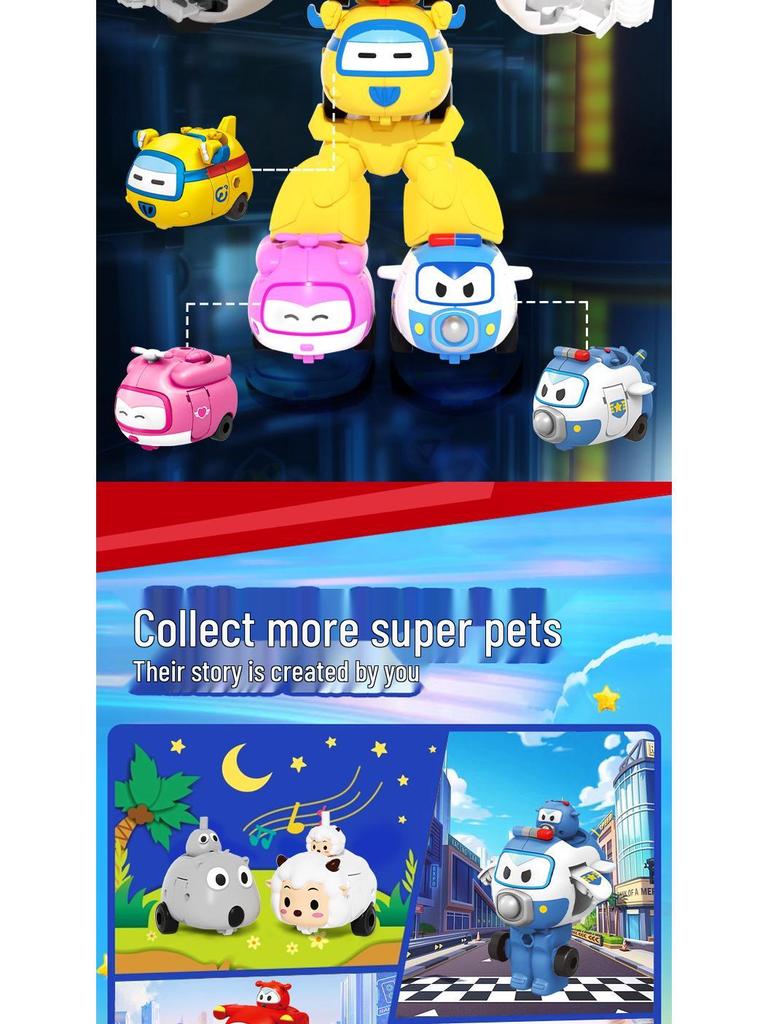 Super Wings Jett & Astra: Transforming Educational Robot Toys for Kids