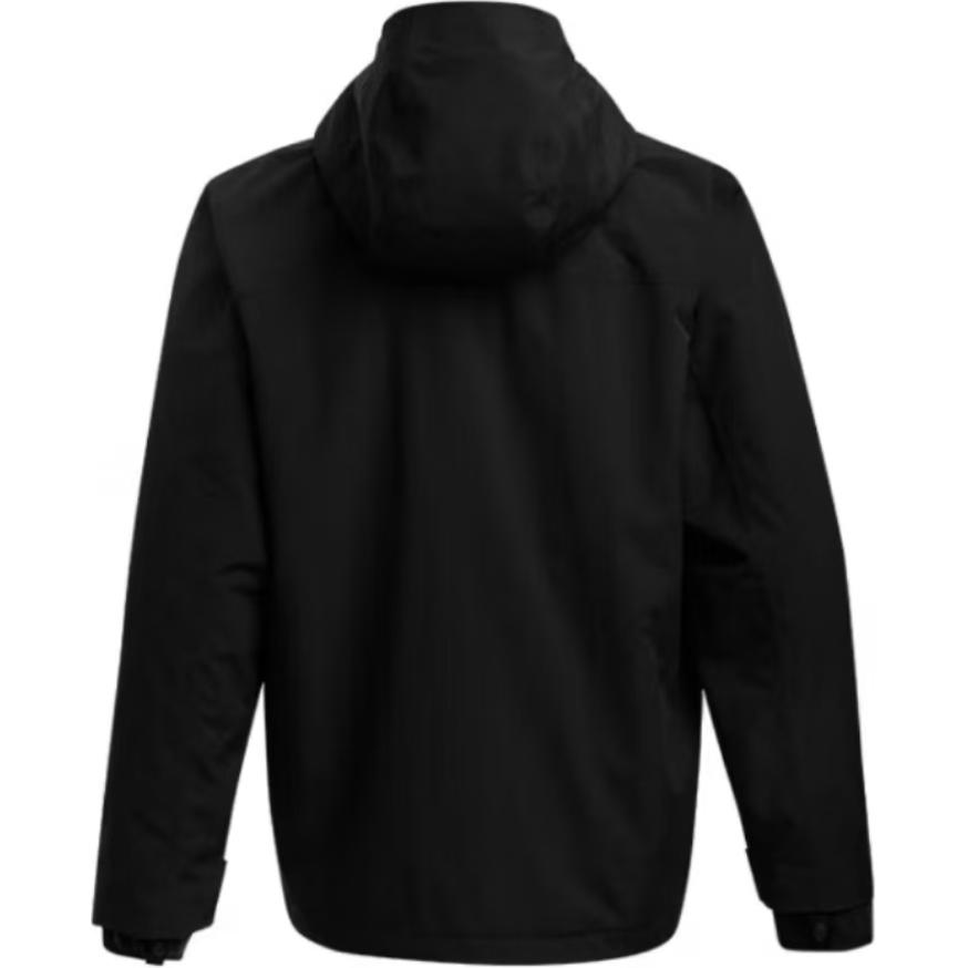 Under Armour Loose Three-In-One Training Sports Waterproof Warm Jacket Men Jacket Black 6001977-001