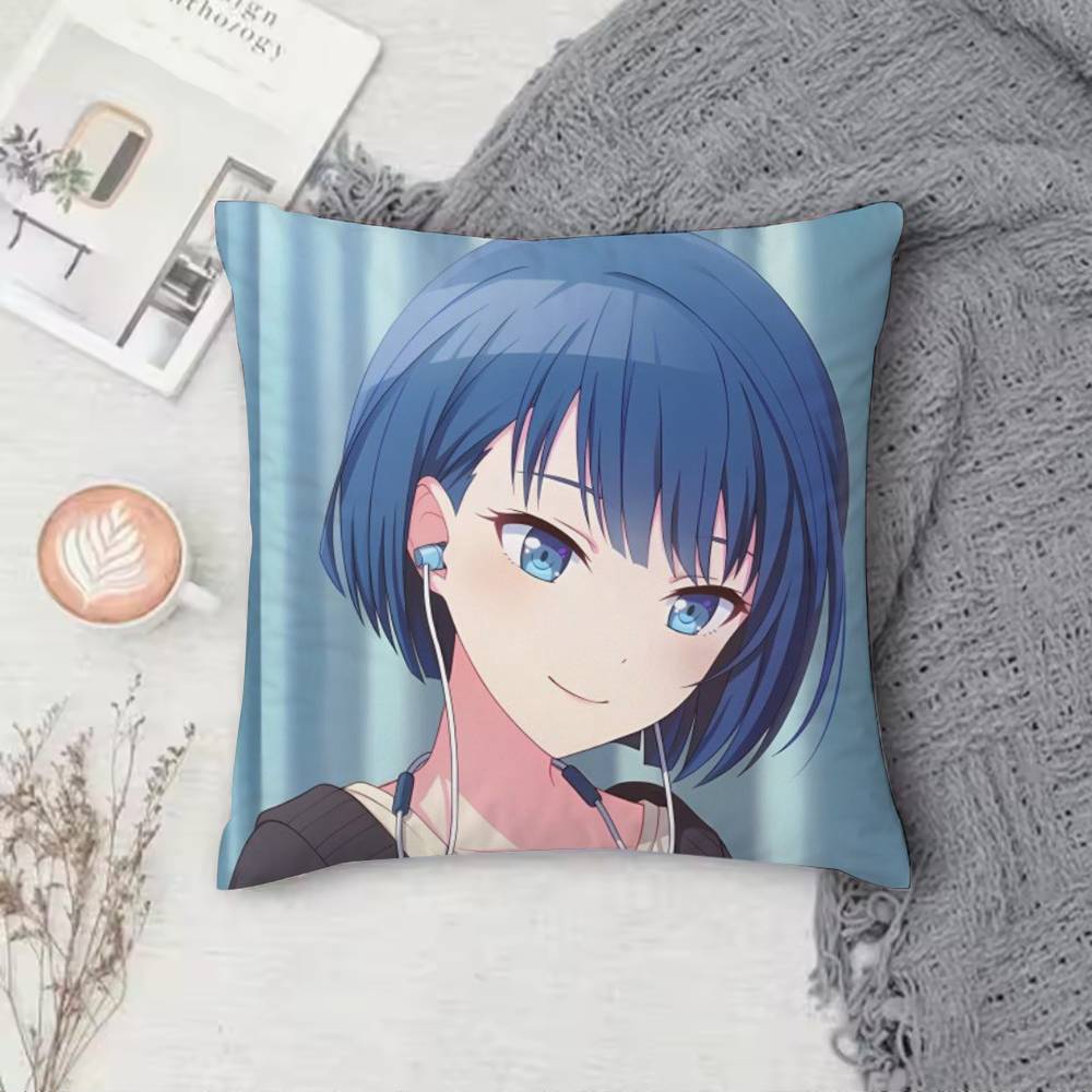 Project SEKAI Haruka Kiritani Pillow Case Cushion Cover Throw Pillow Case For Car Sofa