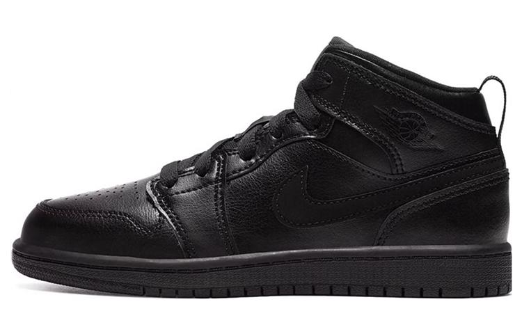 Jordan 1 Mid Black PS 640734-090 35
