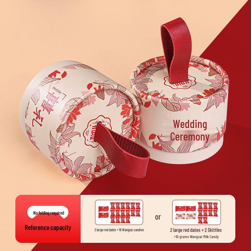 2025 Hochzeits-Süßigkeiten-Geschenkboxen: Vorgefertigt, Elegante Süßigkeiten-Verpackungsbeutel
