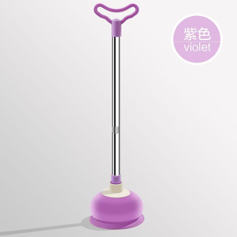 Toilet Plunger With Detachable Handle PVC Rubber Cup Sink Drain Unclogger Home Bathroom Use