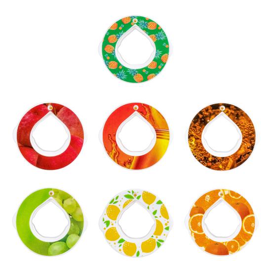 

6/7/14 шт. ароматизаторов, ароматизированные фруктовые стручки, флакон для воды Air, ароматизаторы, сменные стручки для бутылки с питьевой водой Air объемом 750 мл