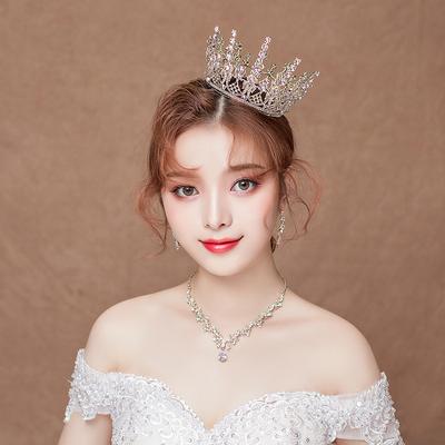 New Crown Bridal Jewelry Alloy Headwear Hallyu Style Wedding Accessories