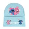 Angel Winter Knitted Hat Unisex Rolled Brim Design Outdoor