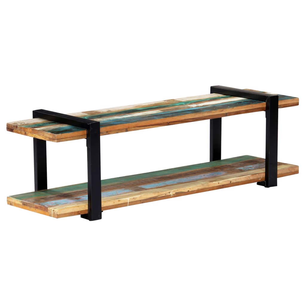 TV Stand 130x40x40 cm Solid Reclaimed Wood