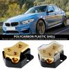 2 Way Car Audio Amplifier Distribution Block Meter 0/2/4 Input 4/6/8 Output Copper Premium Power Distributor Connection Block