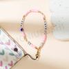 Bohemian women's short anti-lost mobile phone lanyard fashionable personalized beaded mobile phone chain lanyard