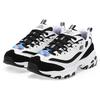Skechers D'lites Blanc Noir Femme 13148-WBK