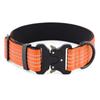 Heavy Duty Tactical Dog Collar with Quick Release Buckle Adjustable Reflective Pet Collar for Medium Large Dogs Outdoor Training