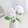 Romantic Rose Artificial Flowers For Wedding Home Decor With Realistic Fabric Material