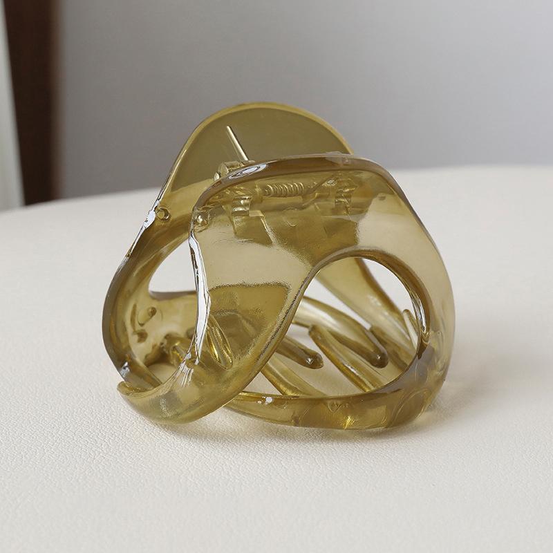 

Жіноча мода волосся кіготь прості акрилові заколки акула шпильки для дівчинки хвіст аксесуари для волосся зелений