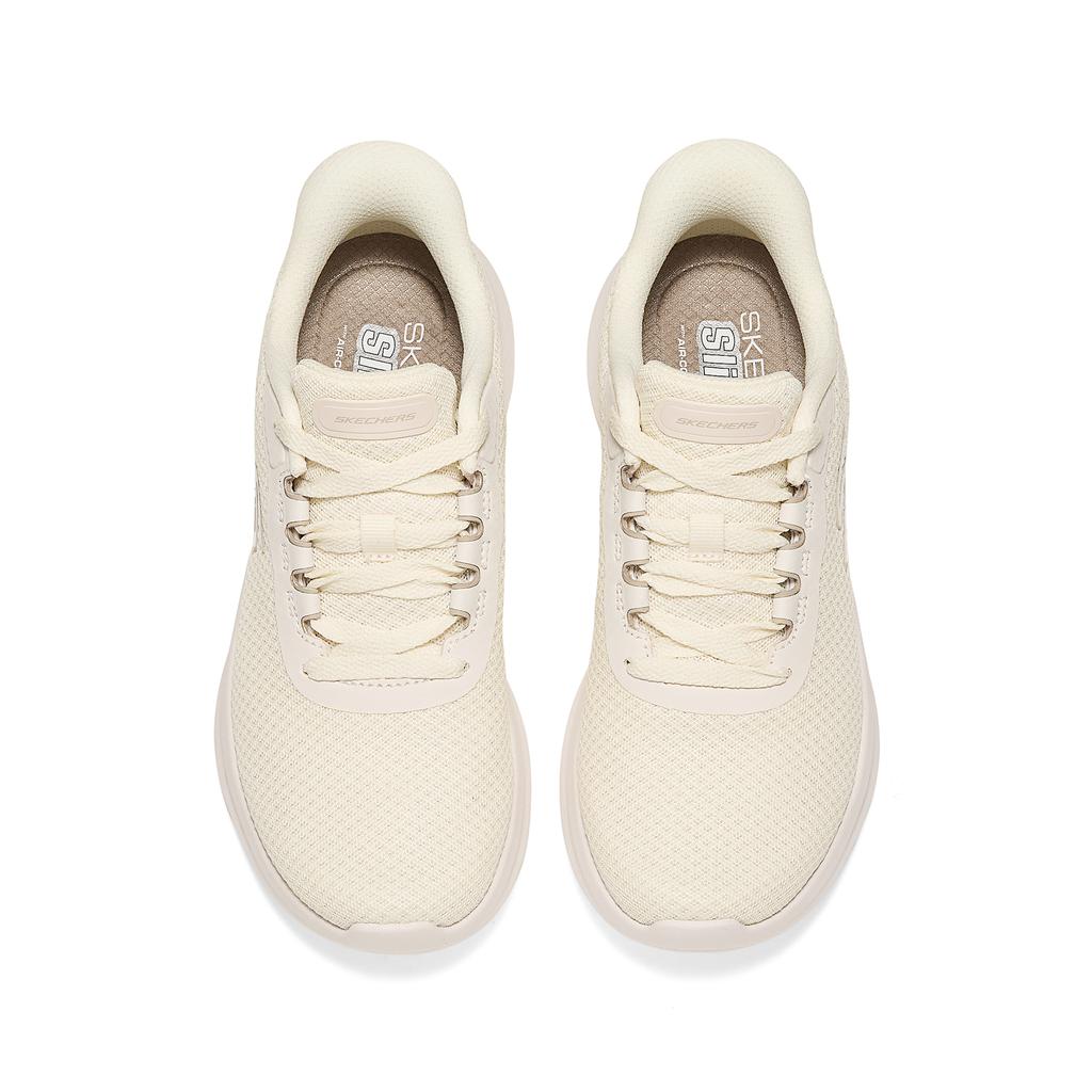 Skechers Sport Comfortable Versatile Breathable Support Low-Top Walking Shoes Women sneaker Beige 150622-NAT
