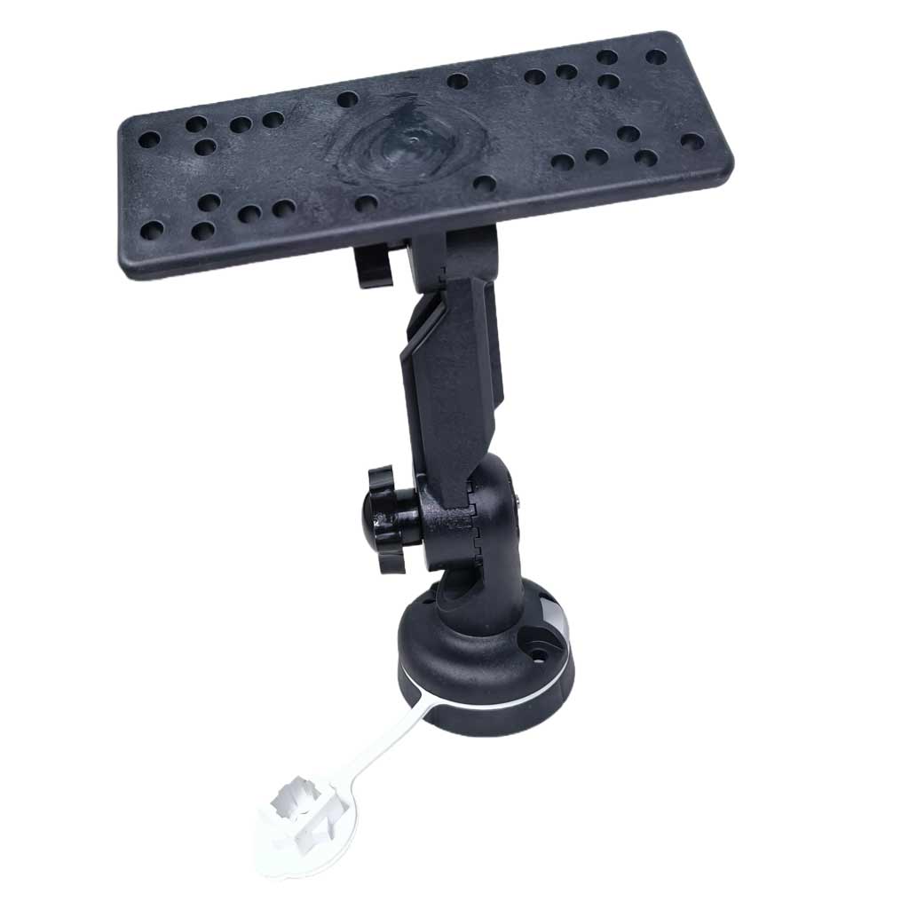 Marine Boat Kayak Pontoon Canoe Fish Finder Mount Marine Electronic Mount Compatible with Garmin Humminbird Lowrance and More 3