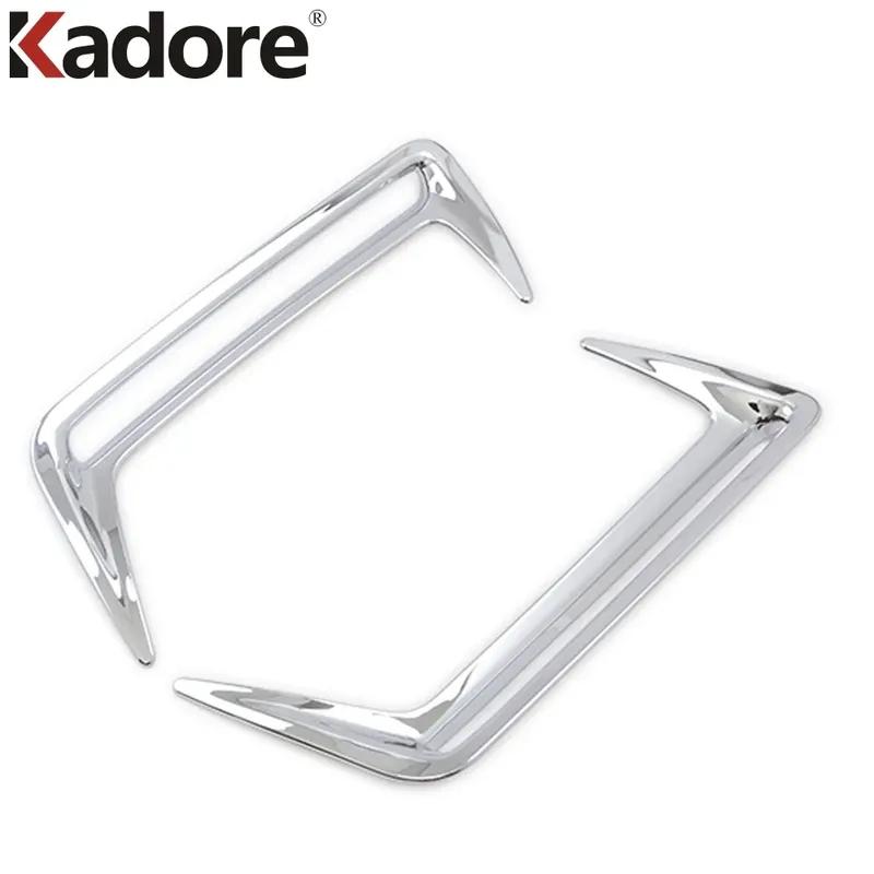 For Toyota Corolla -  Hatchback Chrome Car Front Rear Fog Light Lamp Cover Trim Foglight Bezel Trims Accessories