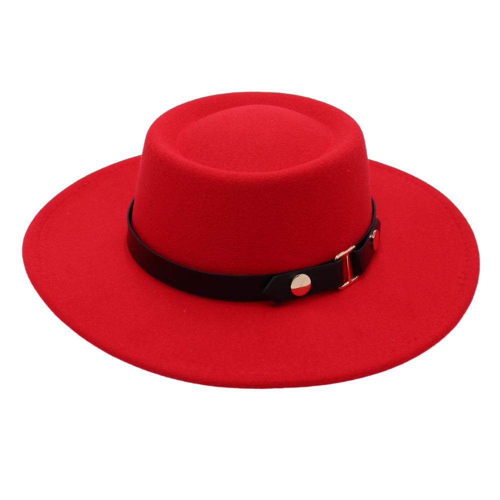 Nyugati Cowboy Kalap Szélvédő Kötél Jazz Kalap Velúr Vintage Felsőkallap Filc Kalap Gyapjú Kalap Férfiaknak és Nőknek