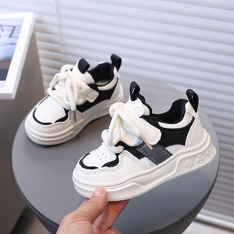White Sneakers Baby Athletic Shoes Spring/Autumn New Girls Casual Shoes Boys Toddler Shoes Soft Sole Comfortable