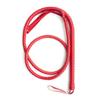 Flirty Pink Leather SM Whip - Adult Flirtatious Spanking Prop for Women