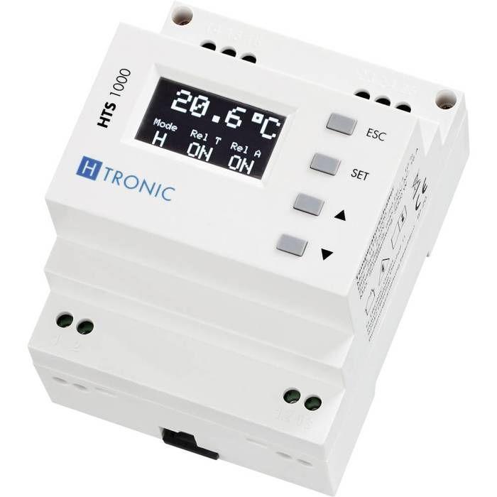 Interrupteur de température h-tronic hts 1000 -99 à 850°c 3000w