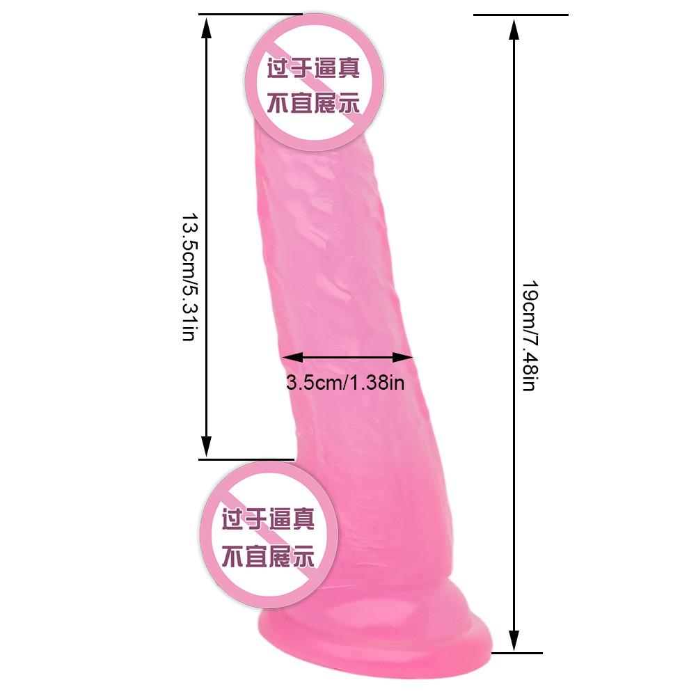 35mm Simulation Dildo Female Masturbator Dildo JJ Couple Adult Product