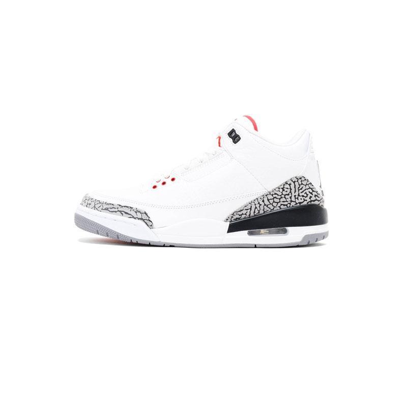 Zapatos de baloncesto para hombres Retro 3 Blanco Negro Cemento 3M Hombre  Deportes Zapatillas De diseño Entrenadores al aire libre comprar a buen  precio — entrega gratuita, reseñas reales con fotos — Joom