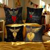 B-Bons J-Jovi Cushion Cover Pillow Cover Decor Pillowcase Printed Cushion Case For Couch
