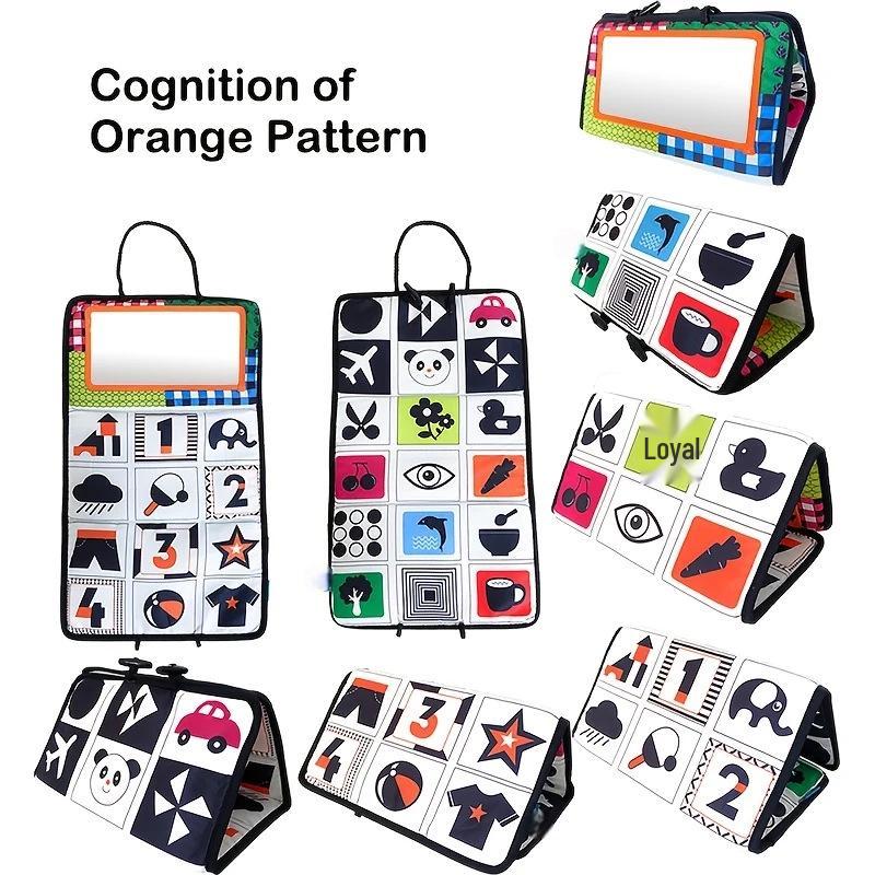 Baby Car Safety Mirror Toy for Vision Development and Education