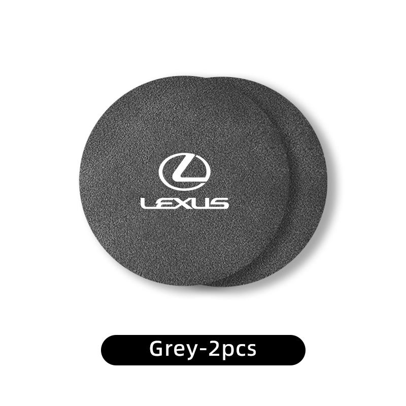 2 Stück Auto-Becherhalter Anti-Rutsch-Matte für Lexus IS250 IS200 CT200h IS300 ES RX LS IS NX CT LX UX LC RC LM GS GX SC