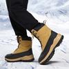 39-48 Winter Herren Übergröße Winter Plus Samt Verdickung Warme Schnee Baumwollschuhe Schneestiefel