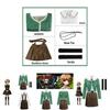 Cos-animefly Chihiro Fujisaki Cosplay Costume School Uniform Dress For Girls