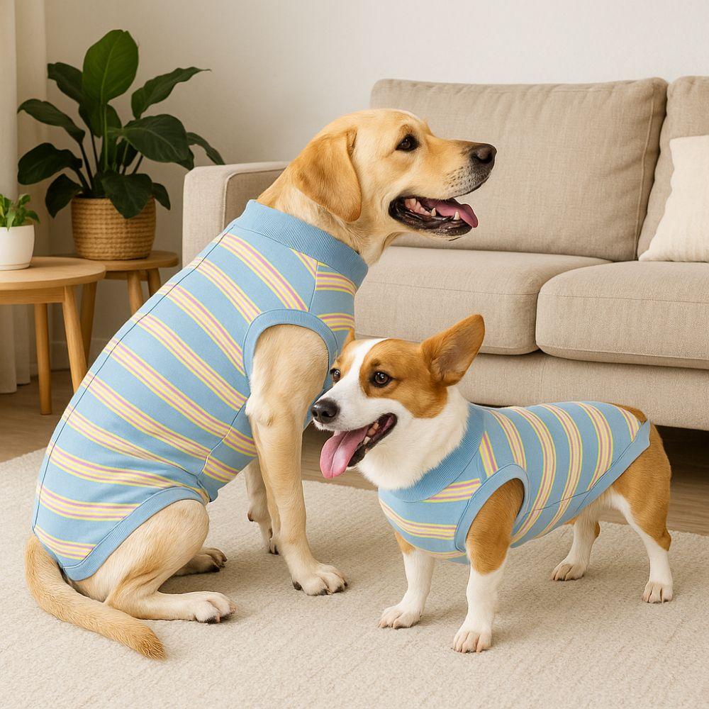 Thickened Dog Surgery Recovery Suit Breathable Bite Protective Outfit Post-Surgery Care