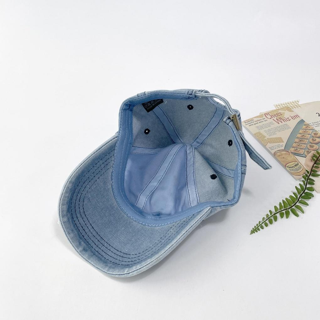 Unisex Daily Nieuwe Denim Damage Ball Cap