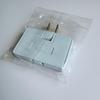 Ultra-Thin Type-C European Power Converter with USB - 3-in-1 Plug