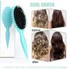 Bounce Curl Cream Defining Curls Brush Boar Define Styling Brush for Curly Hair, Shaping and Defining Curls for Women Girls