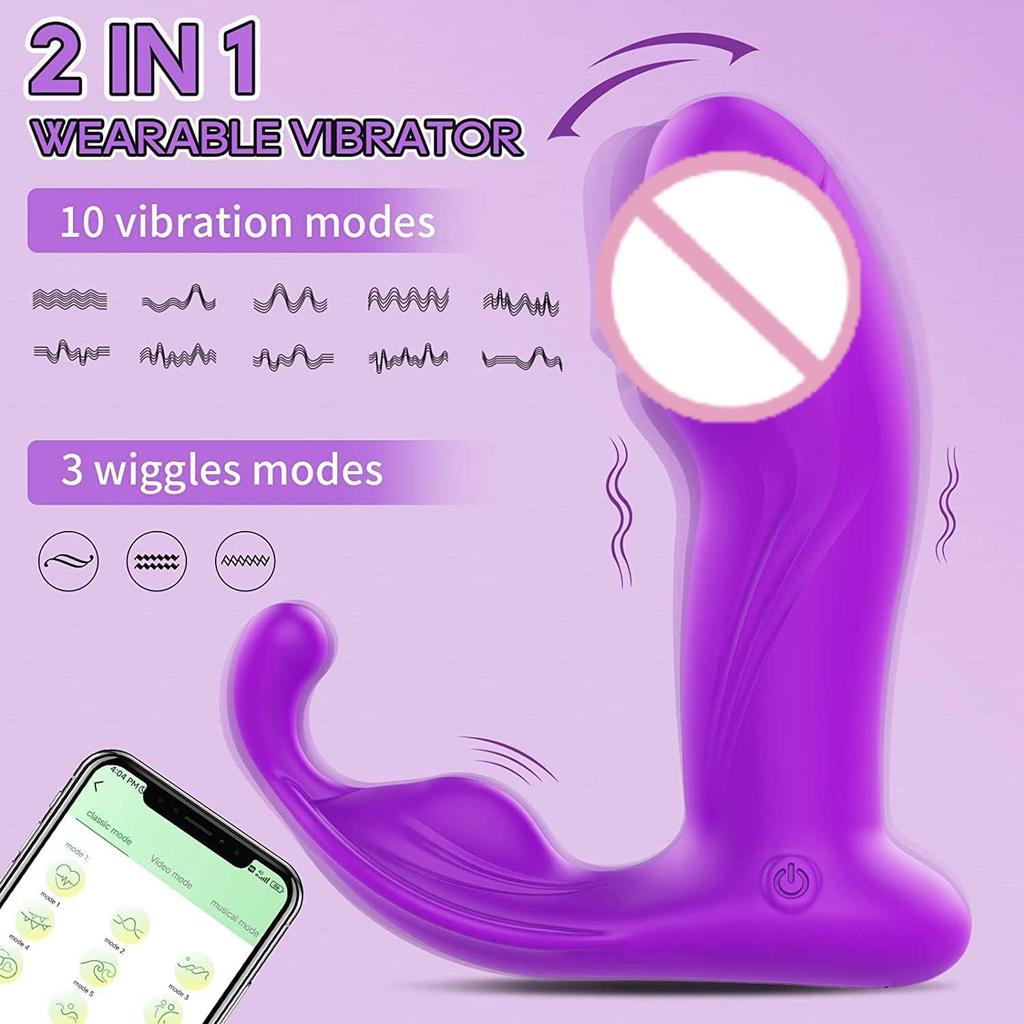 App Control G-Spot Vibrating Rabbit Vibrator for Women Clitoris Stimulator Female Masturbator Adult Sex Toys Vagina Panties 18+