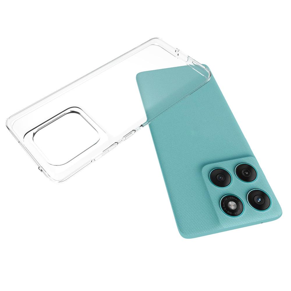 

For Motorola Edge 60 Fusion 5G Clear Phone Case Watermark Resistant TPU Back Cover Type A
